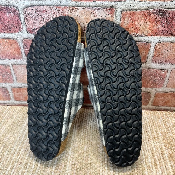 Birkenstock Arizona shearling wool sandals men’s Sz 12 - Picture 7 of 9